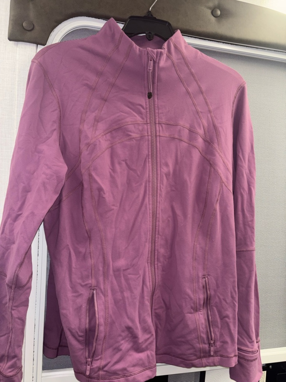 lululemon athletica Mauve Full-Zip Utility Jacket